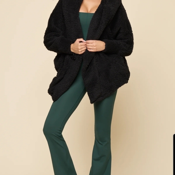 POPFLEX Black Teddy Jacket - Picture 8 of 12